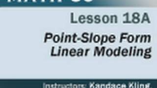 Math 60 - Lesson 18a