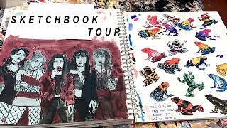 sketchbook tour | jan18-jun18