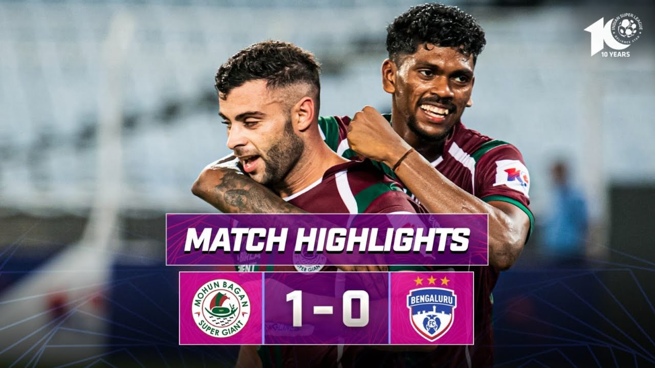 Match Highlights | Mohun Bagan Super Giant 1-0 Bengaluru FC | MW 2 ...