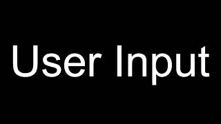 05 User Input