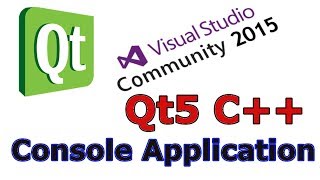 Qt5 C++ Tutorial Hello World Console Application #2