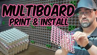 Hello Multiboard, Goodbye Skadis – 3D Printed PLA/PETG DIY Pegboard Stacks & Jayo vs Sunlu | Vlog 10