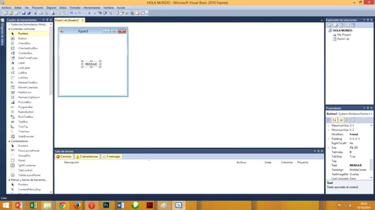 Total 31+ Imagen Hola Mundo En Visual Basic - Abzlocal.mx