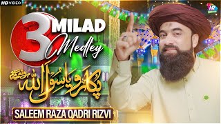 Rabi ul Awwal Title Track 2022 || Saleem Raza Qadri || 3 Milad Medley || Pukaro Ya Rasoolallah