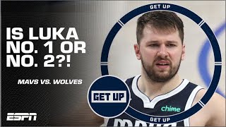 👀 WRONG!? 👀 Luka Doncic IS NOT the second-best player in the world?! | Get Up