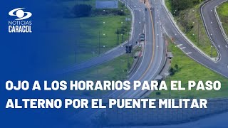 ¿Habrá restricciones de movilidad en la vía al Llano para el Puente de Reyes?