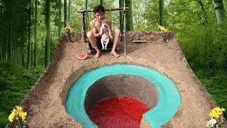 Rescue Abandoned Puppies How To Build Swimming Pool Watermelon For Dog (part 2)