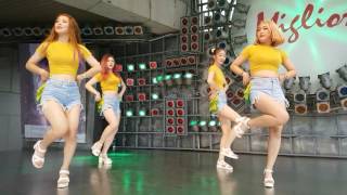 [4K] 20170730 #동대문밀리오레 #댄스팀AAA #AAA버스킹 #러시안룰렛 #쉐이크잇 #shakeit #심쿵해 #바나나걸 #핫해 #HOTHAE