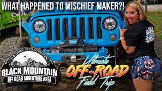 HOLY CRAP...What happened to Mischief Maker at the Ultimate Off-Road Field Trip in Harlan Kentucky??