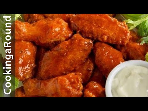 Buffalo Chicken Wings - Spicy (Easy)(Fast) Buffalo Chicken Wings - Spicy (Easy)(Fast)