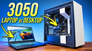 Laptop vs Desktop (RTX 3050) - The Difference Shocked Me!