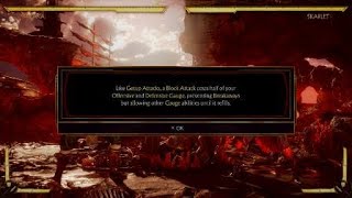 Mortal Kombat 11 - Baraka \u0026 Skarlet Flawless Block Tutorial