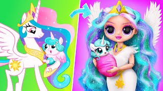 My Little Pony: Celestia Becomes a Mommy / 31 Doll DIYs