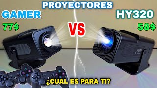 HY320 vs Proyector Gamer HCS350 Pro ¿Cuál es PARA TÍ?