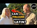 American speaks Latin with Italians at the Park! 🇮🇹 Will they understand?