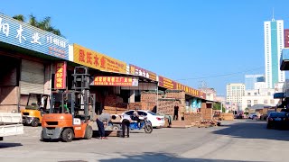 漫步東莞厚街國際木材市場|WALK IN DONGGUANG 4K VIDEO