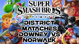 Esports District Matches for SSBU Part 1: Downey vs Norwalk