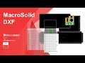 MacroSolid 2023 - DXF