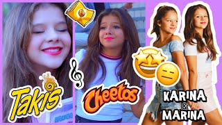 💝TU CANCION DE KARINA Y MARINA SEGUN TU PAPAS FAVORITAS 🥤🍿||¿cuál es la tuya?