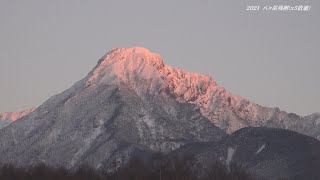 2021/12/23　八ヶ岳残照