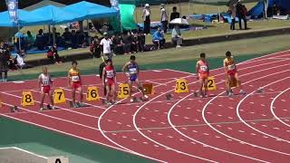 2019.4.13 第1回宮崎県記録会 招待男100m