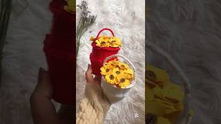 DIY Flower Basket Idea #diy #flowerbasket #reuseidea #handmade #shortvideo