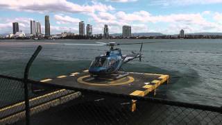 AS350 Takeoff and Landing