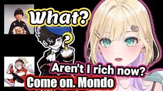 【Eng sub】Thanks to Mondo, who was too strong, Noah got a lot of money.【vspo/Kurumi Noah/VCR GTA】