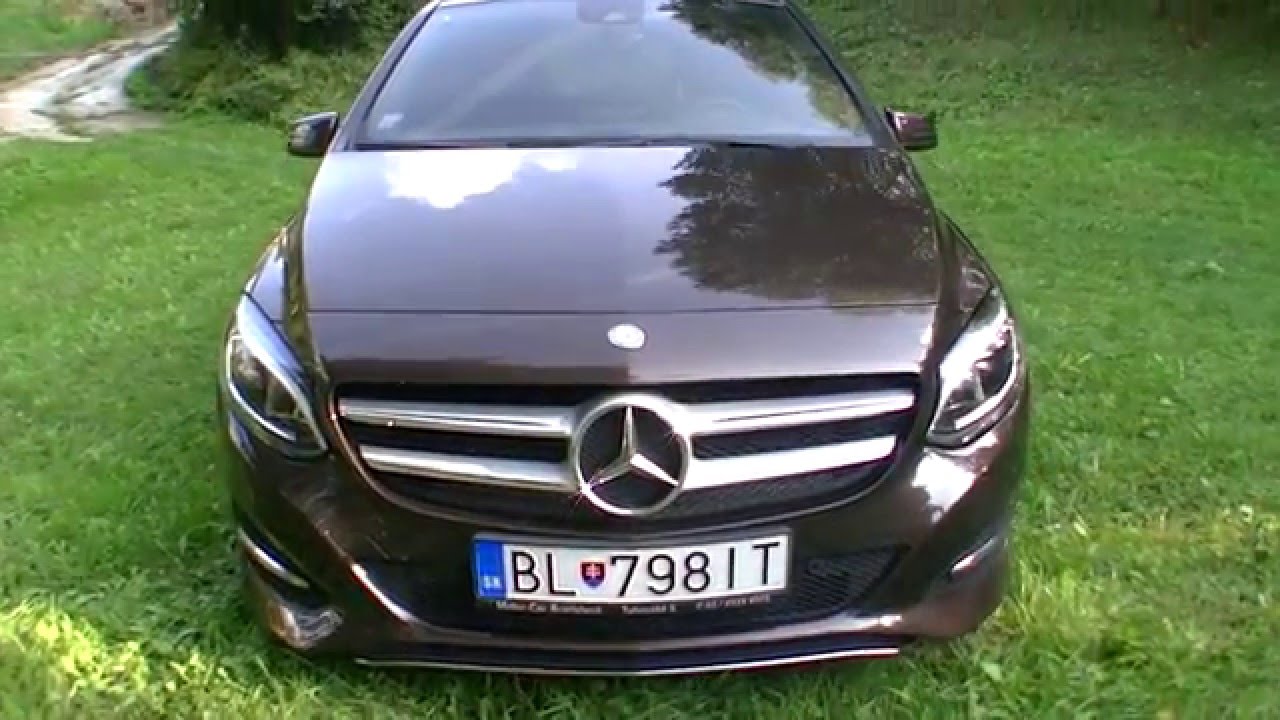 Test Mercedes-Benz Triedy B 200 CDI 4MATIC - YouTube