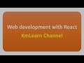 Learn how to create a basic react application using Visual Studio Code