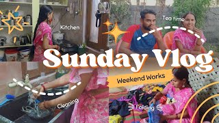 నా సాయంకాల పనులు | Sunday Evening to Night Vlog Cleaning \u0026 Organising Works at Home