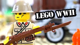Huge LEGO WWII Battle of Tarawa with 200 Minifigures!