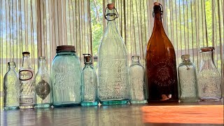 Supersized Bottle Auction from Missouri! Featuring Quart blobs, hutches, jars, sodas, meds, & more