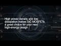 sic power mosfets for high energy applications