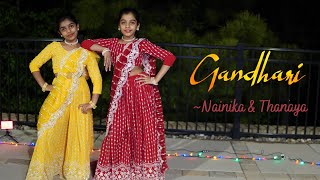 Gandhari | Nainika & Thanaya | Full song dance | Keerthy Suresh | Pawan CH | Suddala Ashok Teja