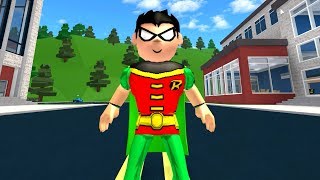 How To Be Robin Batman S Sidekick In Robloxian Highschool