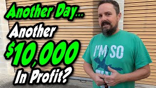 Another Day, Another $10,000 in Profit from the "million dollar train locker" that we bought for $1