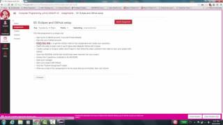 Java video 0.1: Eclipse and GitHub