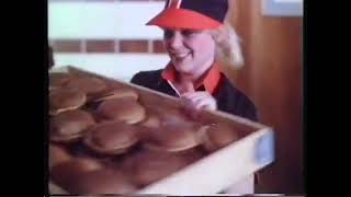 Wimpy had the greatest burgers under the bun in 1983 Advertisement