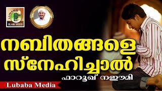 നബി തങ്ങളെ സ്നേഹിക്കുന്നവരോടായി... Latest Islamic Speech In Malayalam | Farooq Naeemi New 2017