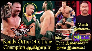 Randy Orton 14 Time சாம்பியன் ஆகிறார்?John Cena இல்லைனா நான் இல்லை Rusev.!Christian-க்கு Match இல்லை