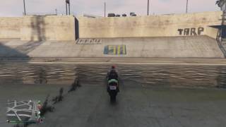 Grand Theft Auto V　死亡火炎後空翻