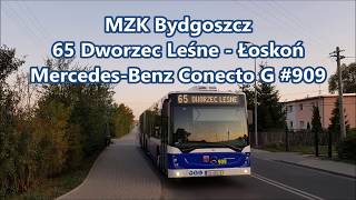 MZK Bydgoszcz - linia 65, Mercedes-Benz Conecto G #909