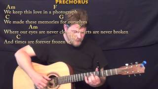 Photograph (Ed Sheeran) Fingerstyle Guitar Cover Lesson with Chords/Lyrics - Capo 4th