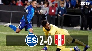 El Salvador [2] vs. Perú [0] FULL GAME -3.26.2019- Amistoso/Friendly