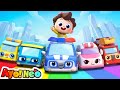 5 Mobil Kecil Pergi Menyelamatkan! 🚒 | Lagu Mobil | Lagu Anak | Ayo! Neo | Yes! Neo Bahasa Indonesia