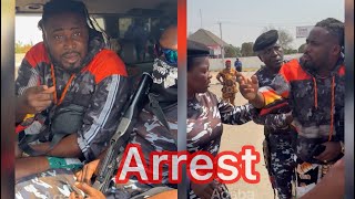 Agaba was arrested by the indecent dresser in Asaba