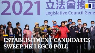 Pro-establishment bloc dominates Hong Kong Legislative Council after record-low turnout for election