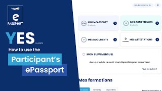 How to use the Participant's ePassport on YES ? (English) | ePassport