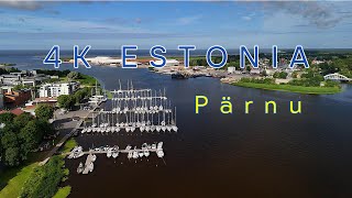 Estonia from the Sky: The Magic of Pärnu \u0026 the Baltic Coast | 4K